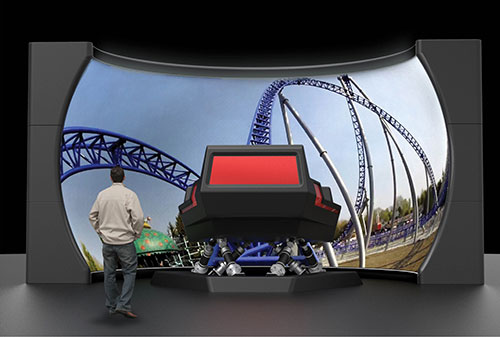 Roller coaster machine